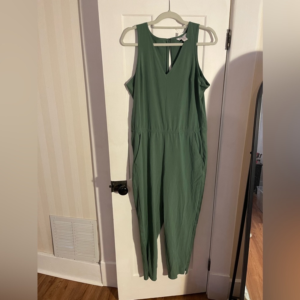 ATHLETA Brooklyn Jumpsuit Classic City Long Romper Size 12